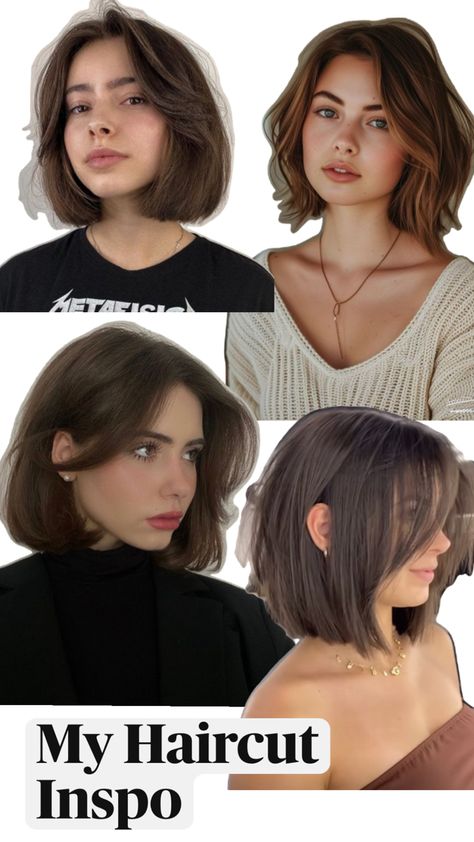 Inspo For Short Hair, Diamond Face Haircut, Diamond Face Shape Hairstyles, Diamond Face Hairstyle, Haircut For Face Shape, Short Hair Cuts For Round Faces, Short Hair Back, Haircut Inspo, Korean Short Hair