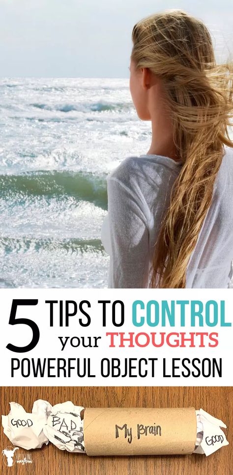 Controlling Your Thoughts, Christian Object Lesson, Control Your Thoughts, Sunday School Object Lessons, Youth Lessons, Kids Church Lessons, Yes And Yes, Bible Object Lessons, Mind Hacks