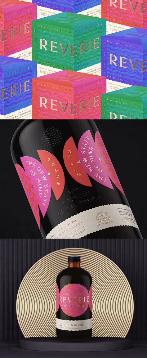 Typo Packaging, Wine Branding Design, Blank Packaging, Whiskey Packaging, Wine Branding, Infused Coffee, Drinks Packaging Design, Innovative Packaging, Cosmetic Design