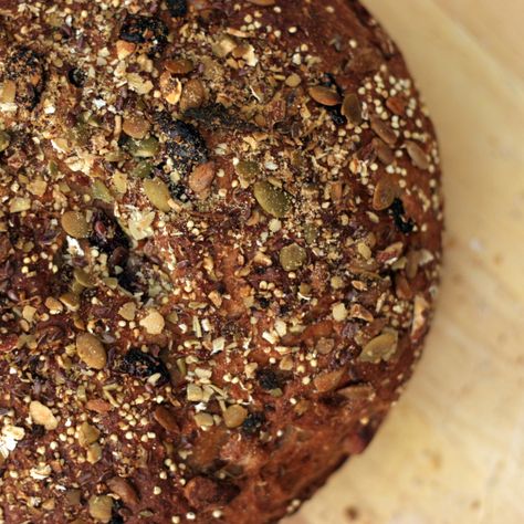 Multigrain Bread Recipe, Multi Grain Bread, Multigrain Bread, Dutch Oven Bread, A Loaf Of Bread, Grain Bread, Artisan Bread Recipes, Seed Bread, Loaf Of Bread