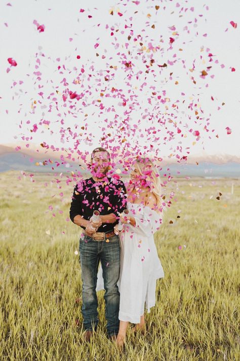 gender reveal photoshoot for your baby girl using a primepure gender reveal confetti heart cannons Gender Reveal Photo Ideas, Gender Reveal Theme Ideas, Confetti Cannon Gender Reveal, Gender Reveal Photoshoot, Reveal Photoshoot, Gender Reveal Pictures, Gender Reveal Theme, Gender Reveal Photo, Unique Gender Reveal