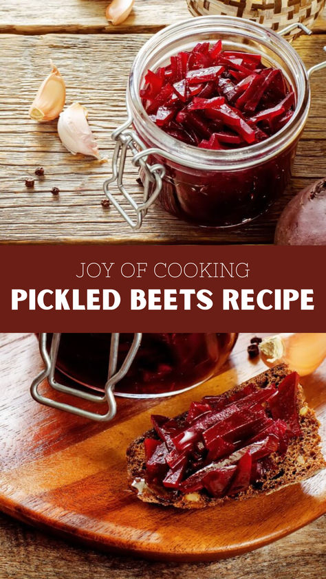 Joy Of Cooking Pickled Beets Recipe Marinated Beets, Preserve Vegetables, Creative Canning, Roast Beets, Pickled Beets Recipe, Beets Recipe, Pickled Vegetables Recipe, Pickle Recipes Homemade, Dehydrating Food