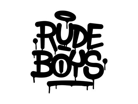 Rude Boys Club by Rafael Gomes on Dribbble Rude Boy, Tree Images, Black And White Drawing, Saint Charles, San Rafael, Club Design, Tupac, San Luis Obispo, Des Moines