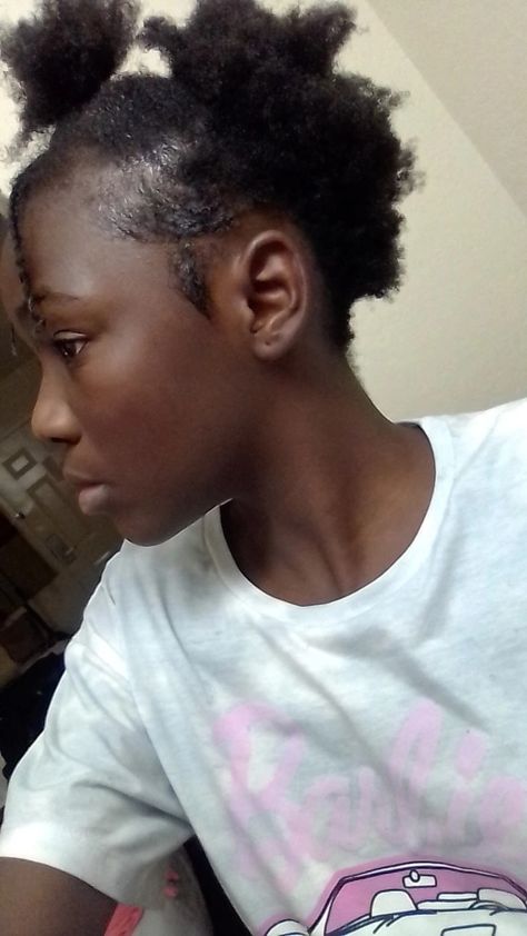 Only used grease to slick it and gel for the edges and two braids Two Braids, 4c Hairstyles, Grease, Funny Pictures, Braids, Hair Styles, Funny, Hair, Quick Saves