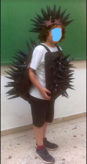 Sea Urchin Costume Diy, Pufferfish Costume Diy, Blowfish Costume Diy, Sea Urchin Costume, Blowfish Costume, Finding Nemo Costume Diy, Crush Finding Nemo, Starfish Costume, Sea Creature Costume