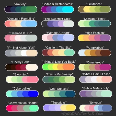 Color Palette Challenge, Palette Art, Color Palette Design, Drawing Challenge, Colour Schemes, Art Tips, Color Pallets, Drawing Tips, Color Theory