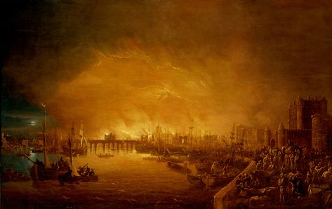 The Fire of London, September 1666 courtesy of National Maritime Museum London September, National Maritime Museum, Great Fire Of London, The Great Fire, Maritime Museum, Best Background Images, Art Uk, History Facts, Image Hd