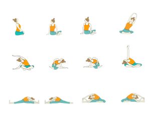 Heart Opening Yoga Sequence with Side Bending Yoga Poses Seated Yoga Flow, Seated Yoga Sequence, Tummee Yoga, Yoga Warmup, Prenatal Yoga Sequence, Meditation Ideas, Seated Yoga, Seated Yoga Poses, Yoga Sequencing