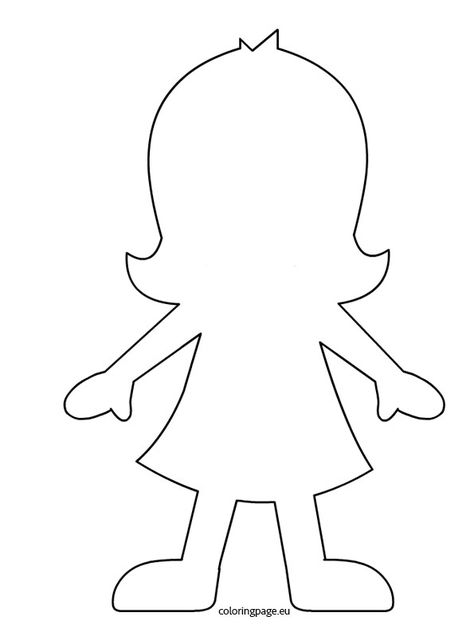 Silhouette fille All About Me Preschool Theme, Printable Diy Crafts, Creation Coloring Pages, Me Preschool Theme, Girl Outlines, Free Printable Paper Dolls, All About Me Preschool, Quiet Book Patterns, Paper Doll Template