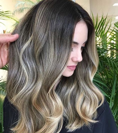 Ash Balayage, Best Ombre Hair, Brown Hair Shades, Ombre Blond, Brown Ombre Hair, Bronde Hair, Hair Color Light Brown, Brown Hair With Blonde Highlights, Brown Hair Balayage