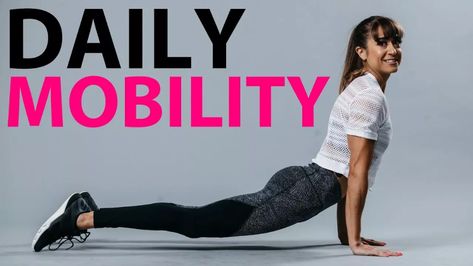 Mobility Excersises, Redefining Strength, Mobility Workout, Glute Medius, Rotator Cuff Injury, Piriformis Stretch, Back Stretches For Pain, Glute Activation, Exercise Videos