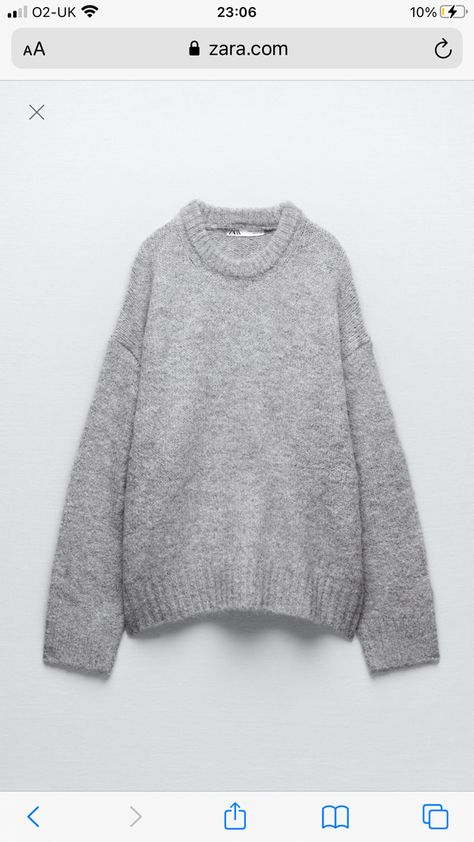 Single Clothes, Zara Outfit, Zara Sweater, Round Neck Sweaters, Cute Everyday Outfits, Knit Crop, Long Sweaters, Zara Women, Cropped Sweater