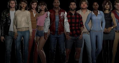 Friday The 13th Characters, Creepy Street, Horror Fashion, Friday The 13th Games, Circus Characters, Friday 13th, Horror Stuff, Camp Counselor, Outfit Png