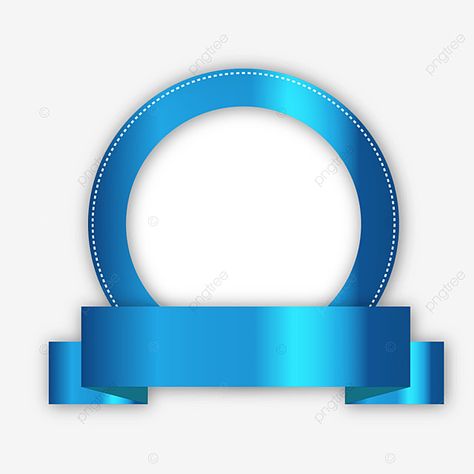 Blue Ribbon Banner, Contact Icons Vector, Blue Cake Topper, Blue Logo Design, Frame Ribbon, Banner Clip Art, Pen Toppers, Ribbon Vector, Banner Shapes