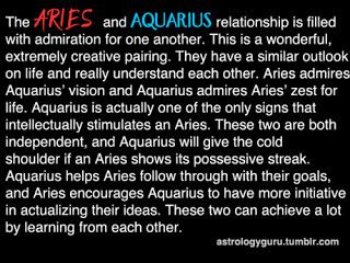 Aries Aquarius Relationship, Aries And Aquarius Relationship, Aquarius And Aries, Aquarius Relationship, Aquarius Compatibility, Aries Compatibility, Birth Signs, Aries Quotes, Aries Zodiac Facts