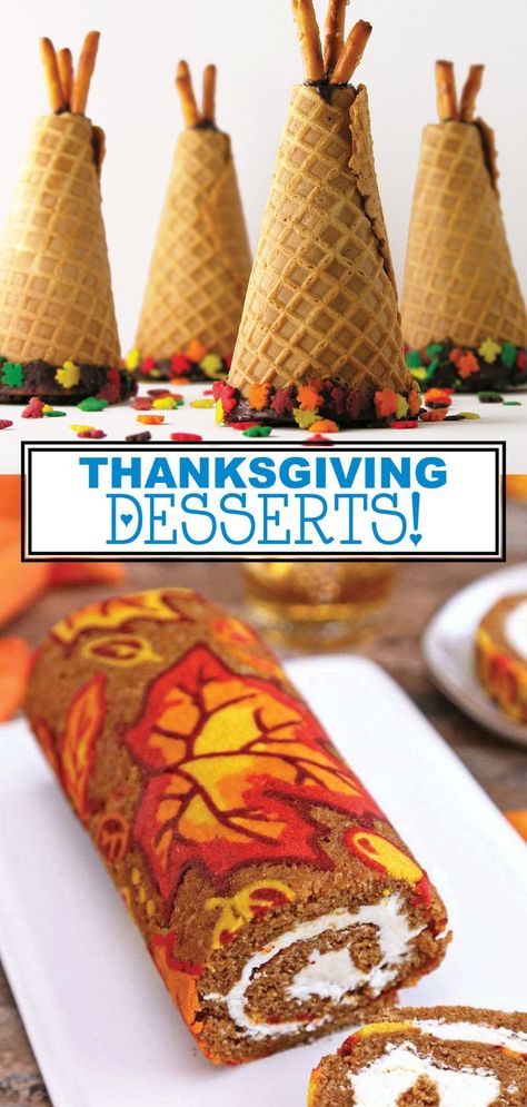 If you are looking for spectacular new Thanksgiving desserts for this year, you have to see this collection of incredible dessert recipes. These Thanksgiving desserts are not only delicious, but they are also easy to put together. Try making one of these new fantastic, homemade dessert ideas for your Thanksgiving dinner this year. You will have fun making these desserts that look almost too good to eat. #thanksgiving #desserts #recipes #chocolate #homemade Desserts Recipes Chocolate, Thanksgiving Desserts Recipes, Desserts For Thanksgiving, Thanksgiving Desserts Kids, Fun Thanksgiving Desserts, Popular On Pinterest, Smart School House, Chocolate Homemade, Thanksgiving Desserts Easy