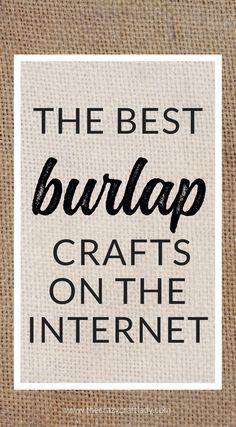 Wreaths Burlap, Crafts For The Home, Burlap Mason Jars, Fleece Quilt, Arts And Crafts Kits, Burlap Projects, Burlap Decor, Burlap Wreaths, Diy Burlap