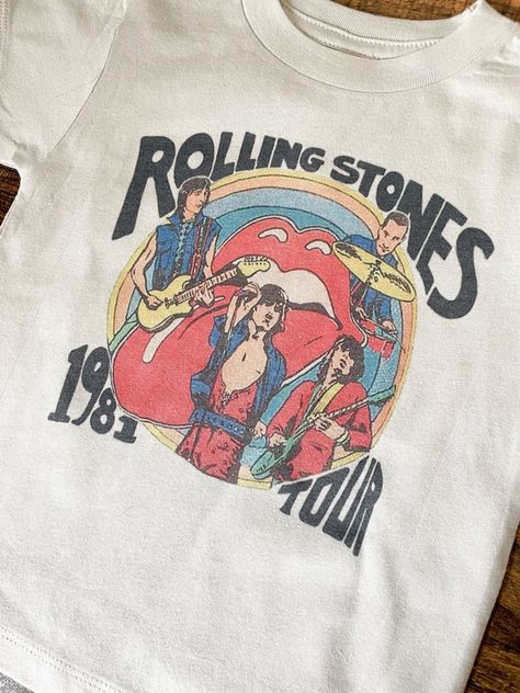 Rolling Stones Shirt | by michelle magenta | Nov, 2022 | Medium Fleetwood Mac Shirt, Def Leppard Shirt, Rolling Stones Shirt, Bling Shirts, 70s Music, Bleach T Shirts, Cool Graphic Tees, Rock Shirts, Vintage Band