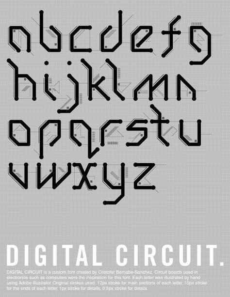 Future Font Design, Digital Font Design, Circuit Fonts, Electronic Font, Circuit Logo, Graffiti Fonts, Futuristic Typography, Futuristic Fonts, Graffiti Words