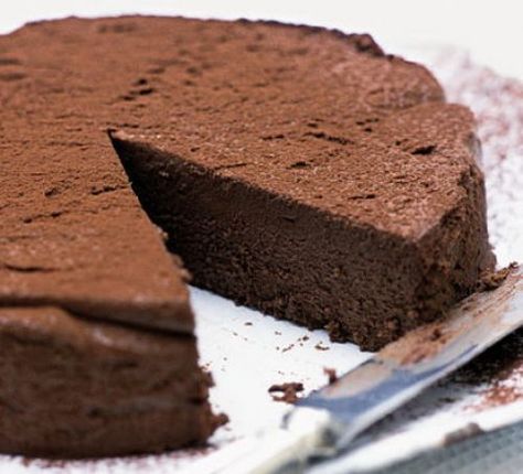 Decadent chocolate truffle torte Chocolate Cake Recipe Moist, Torte Recipe, Chocolate Torte, Brownie Desserts, Bbc Good Food, Cake Factory, Chocolate Truffle, Oreo Dessert, Moist Chocolate Cake