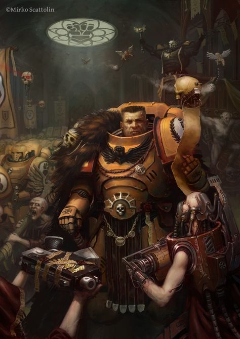 Imperial Fists 40k, Warhammer 40k Imperial Fists, Imperial Fists, 40k Artwork, Warhammer 40k Art, Game Workshop, Gallery Artwork, Warhammer Art, Warhammer 40k Artwork