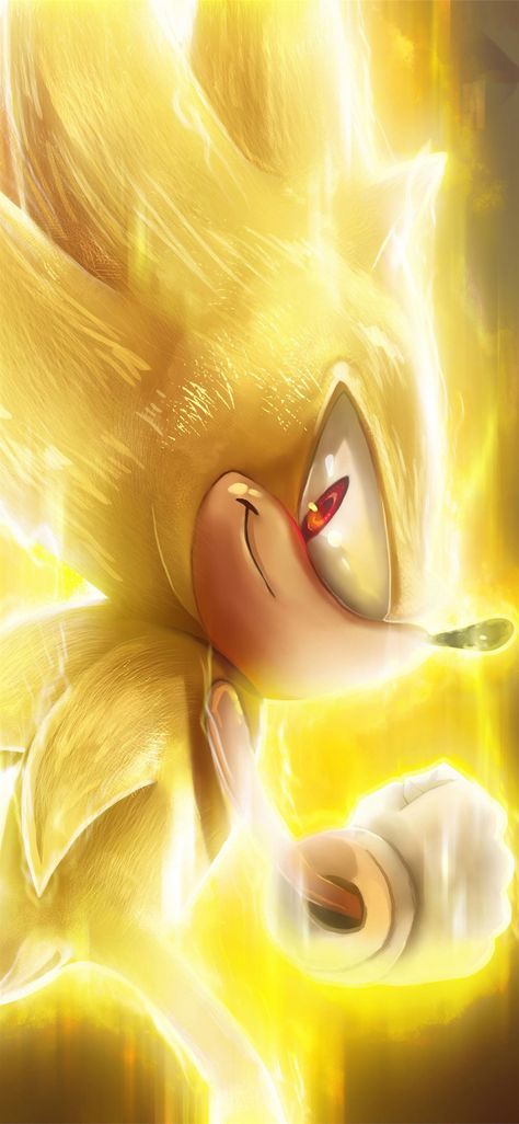 sonic the hedgehog powers #SonicTheHedgehog #movies #2019Movies #4k #iPhone11Wallpaper Golden Sonic, Hedgehog Character, Shadow Sonic, Gold Wallpaper Iphone, 3d Wallpaper Iphone, Hedgehog Movie, Super Sonic, Sonic Adventure, Hedgehog Art