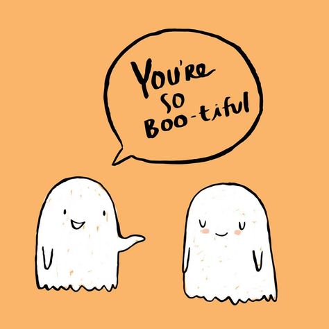 You're so boo-tiful! ❤️❤️❤️Halloween card up in my shop! These will also be at the sale on Sunday! Autumn Leaf Color, Pumpkin Queen, Boo Tiful, My Boo, Fright Night, Halloween Card, Spooky Scary, Sketchbook Art, Happy Fall Y'all