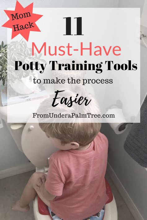 11 Must Have Potty Training Tools To Make the Process Easier < From Under a Palm Tree Potty Training Tricks, Potty Training Tools, Potty Training Ideas, Potty Training Guide, Potty Training 101, Potty Training Rewards, Easy Potty Training, Potty Training Girls, Potty Training Boys