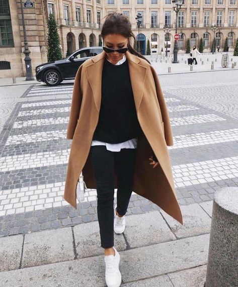 Product:Women Fashion Lapel Pocket Pure Color CoatSKU: 20120715Gender: WomenType: OuterwearDecoration: Solid ColorMaterial: Polyester/Woolen Style: Casual/ FashionTheme: Fall, WinterColor: CoffeeSize: S, M, L, XL,XXL,3XL,4XLPlease Note: All Dimensions Are Measured Manually With A Deviation Of 1 To 3cm.TagSizeChestShoulderSleeve Lengthcm | inchcm | inchcm | inchS98cm | 38.5''50.5cm | 19.8''51cm | 20.0''M102cm | 40.1''52.5cm | 20.6''51.5cm | 20.2''L106cm | 41.7''54.5cm | 21.4''52cm | 20.4''XL110cm New York November Outfit Travel, Outfits For Scotland In Fall, Winter Outfits For Plus Size Women, Office Outfits With Sneakers, Camel Coat Outfit Winter Style, European Winter Outfits, Travel Outfits Winter, London Fall Outfits, New York Fall Fashion