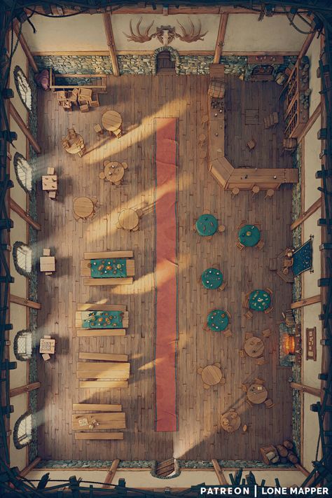 Dnd Building Interior Map, Dnd Artwork, Dm Dnd, Dnd Locations, Environment Inspiration, Fantasy City Map, Building Map, Dnd World Map, Fantasy World Map