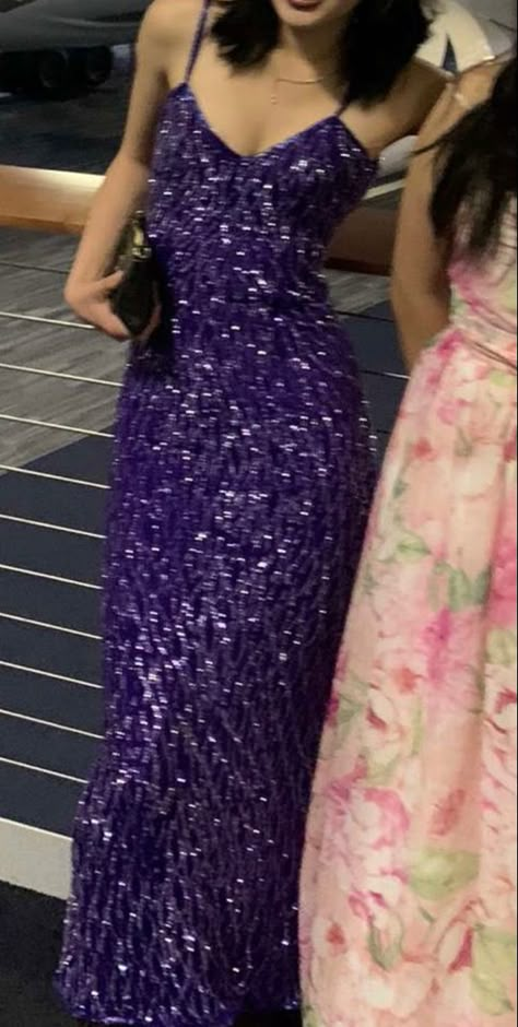 Dark Purple Glitter Prom Dress, Dark Purple Sparkly Dress, Dark Purple Prom Dress Sparkle, Purple Sparkly Dress Long, Dark Purple Prom Dress Aesthetic, Dark Purple Sparkly Prom Dress, Dark Purple Prom Dress Couple, Purple Prom Dress Sparkly, Sparkly Purple Prom Dress