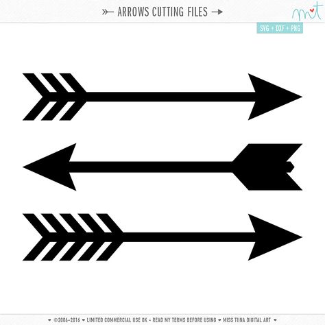 Arrows · SVG + DXF · Arrow Svg, Black Arrow, Silhouette Ideas, Cricut Free, Svg For Cricut, Silhouette Cameo Projects, Free Svg Cut Files, Silhouette Crafts, Cricut Creations