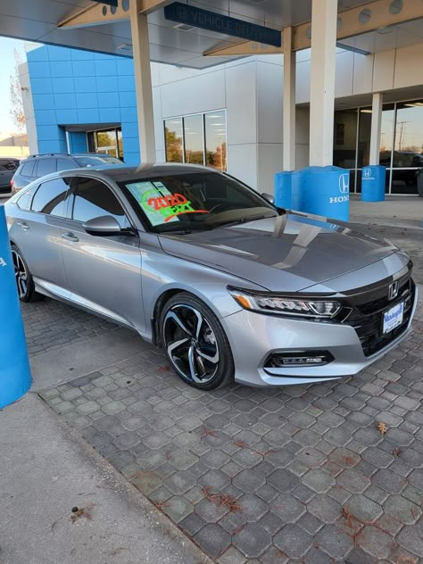 Grey Honda Accord Sport, 2021 Honda Accord Sport Black, 2021 Honda Accord, Silver Honda Accord, 2022 Honda Accord Sport Interior, Honda Accord Sonic Grey, Best Cars For Teens, Honda Civic Sport, Car For Teens