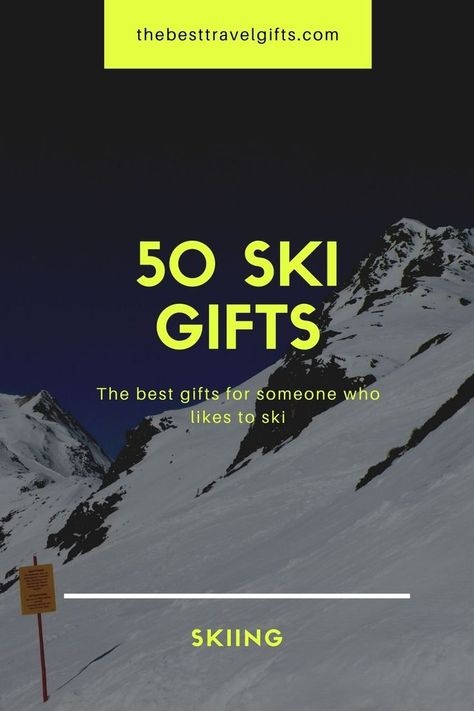 50 Ski gifts: the best gift for someone who likes to ski with a photo of a snowy mountain Outdoorsy Men, Gift Guide For Men, Ski Gifts, Dyi Gifts, Ski Slopes, Ski Gear, Outdoor Lover, 50th Gifts, Unique Home