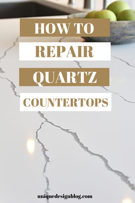 Hey there! Want to bring your quartz countertops back to life? I've got just the thing for you. Check out my easy-to-follow guide on repairing quartz countertops. Whether you're dealing with chips, cracks, or stains, I'll show you how to fix them like a pro. You'll be amazed at how simple it is to transform your countertops and add a touch of elegance to your home. So why wait? Dive into the article and start your quartz countertop transformation journey today! Countertop Repair, Kitchen Renovation Diy Ideas, Countertop Transformations, Kitchen Renovation Design, Kitchen Renovation Inspiration, Farmhouse Kitchen Remodel, Quartz Counter, Diy Kitchen Renovation, Diy Kitchen Remodel