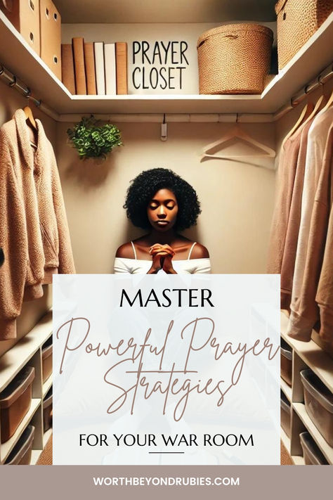 a woman in prayer closet Prayer Routine Ideas, Prayer Closet Ideas Spaces, Prayer Routine, Bible Verses About Prayer, Closet Furniture, Prayer Room Ideas, Prayer Strategies, Effective Prayer, Prayer Closet