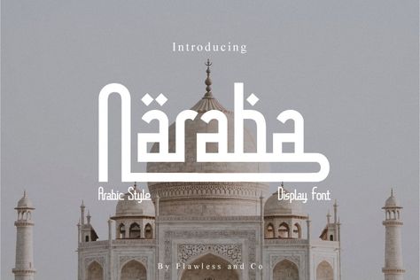 Introducing “Naraba,” a stunning Arabic font inspired by the elegant Kufi style. This meticulously crafted font seamlessly merges tradition and modernity, making it perfect for a wide range of design applications. With its graceful curves and precise geometric shapes, Naraba captures the essence of the Kufi script while incorporating contemporary design elements. The result is […] The post Naraba Font appeared first on FreeFontDL. Arabic Fonts Canva, Arabic Font Design, Kufi Font, Arabic Style Font, Font Arabic, Free Cursive Fonts, Arabic Fonts, T-shirt Photography, Business Fonts