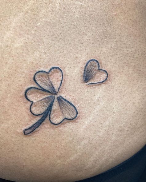 Irish Shamrock Tattoo, Shamrock Tattoo, Four Leaf Clover Tattoo, Shamrock Tattoos, Irish Tattoos, Clover Tattoos, Cultural Identity, Irish Heritage, Tattoo Flash Art