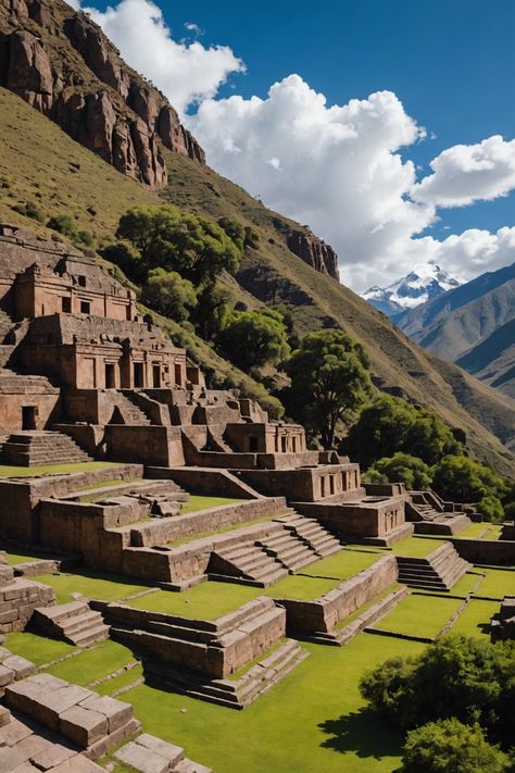 Step Back in Time: Exploring the Ancient Wonders of Bolivia Architecture 101, Lake Titicaca, Full Time Travel, Travel Locations, Historical Pictures, Famous Places, Ancient Ruins, Step Back, Unesco World Heritage Site