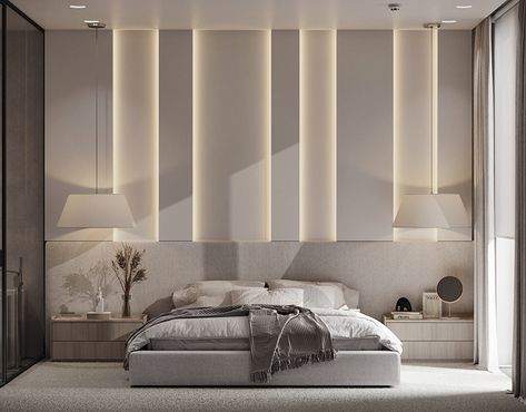 interior design and decor Modern Luxury Bedroom, Modern Bedroom Interior, Bedroom Closet Design, Dekorasi Kamar Tidur, Luxury Bedroom Master, Bedroom Decor Design, Bedroom Bed Design, Bedroom Furniture Design, Modern Bedroom Design