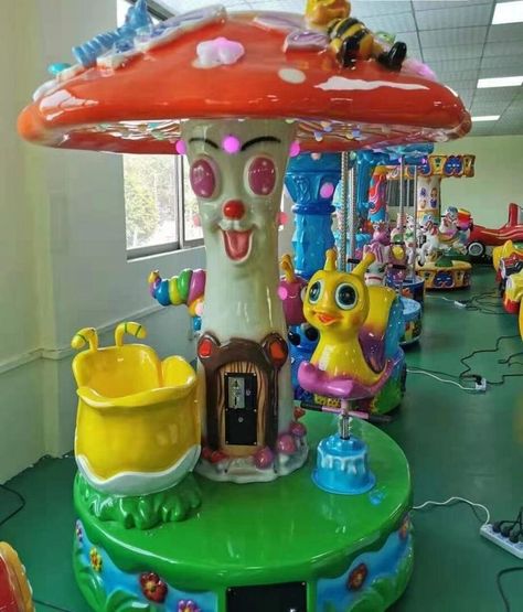 Inside Playground, Disney Princess Toys, Doctor Costume, Kiddie Rides, Charli Damelio Photos, Arcade Game Room, Princess Toys, Carousel, Game Room