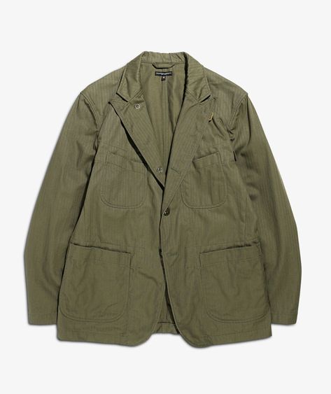 Engineered Garments - Bedford Jacket Smart Casual Blazer, Heritage Fashion, Casual Blazer, Engineered Garments, Mens Fashion Trends, Casual Elegance, Outdoor Outfit, Lightweight Jacket, Smart Casual