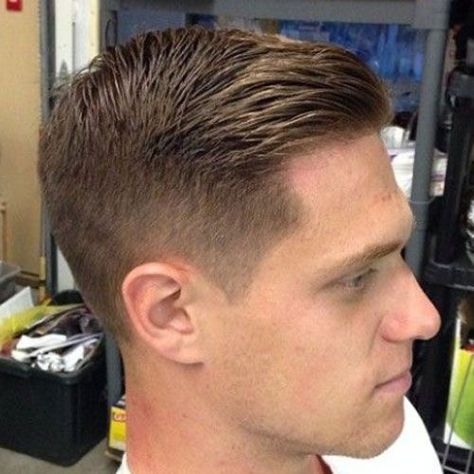 Hairstyle Trends - 29 Modern Comb Over Haircuts for Men (Photos Collection) Comb Over Fade Haircut, Combover Hairstyles, Short Comb Over, Comb Over Fade, Comb Over Haircut, Mens Haircuts Fade, Popular Haircuts, Corte De Cabelo Masculino, Mens Haircuts Short