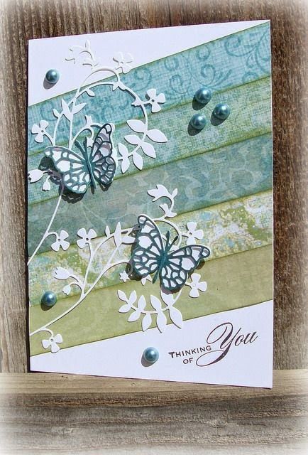 hollyscrafting: Irresistibly Yours design paper Scrappy Cards, Washi Tape Cards, Flowers And Butterflies, Butterfly Cards, Stamping Up Cards, Pretty Cards, Card Sketches, Card Layout, Creative Cards