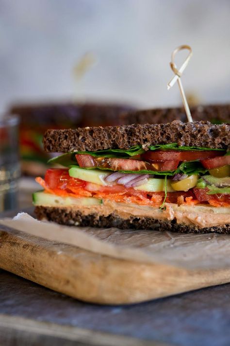 Loaded Avocado, 10 Min Meals, Lemon Hummus, Fat Sources, Avocado Hummus, Red Onion Relish, Olive Tapenade, Veggie Sandwich, Onion Relish