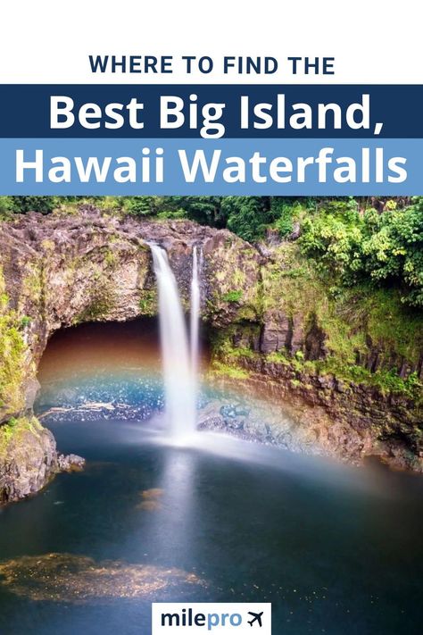 Hawaii’s Big Island is aptly named so. Compared to Oahu Maui, it is gigantic—the largest among the islands of Hawaii. Visitors have a lot to see and do on the Big Island, from hiking through lush rain forests to gazing at volcanic landscapes. You can find some of the most famous waterfalls of Hawaii on Big Island. Where To Stay On The Big Island Hawaii, Big Island Hawaii Hidden Gems, Hiking Big Island Hawaii, Islands Of Hawaii, Hawaii Waterfalls, The Big Island Hawaii, Big Island Waterfall Hikes, Rainbow Falls, Atv Tour