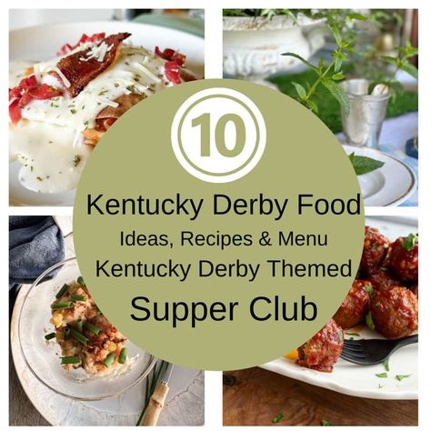 Kentucky Derby Party Menu Ideas, Kentucky Derby Menu Ideas Food, Derby Party Food Ideas, Kentucky Derby Menu Ideas, Kentucky Derby Food Ideas, Derby Food Ideas, Kentucky Hot Brown Sandwich, Derby Day Party, Derby Dinner