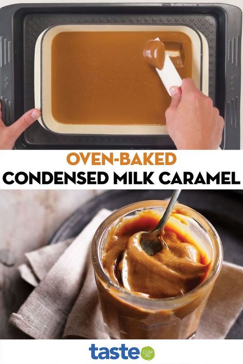 Sweetened Condensed Milk Syrup, Sweeten Condensed Milk Caramel, Condensed Milk To Caramel, How To Make Carmel Out Of Sweetened Condensed Milk, Canning Condensed Milk, Ways To Use Condensed Milk, Carmel Made From Condensed Milk, Caramel With Condensed Milk, How To Make Caramel Out Of Sweetened Condensed Milk