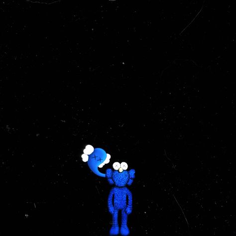 Kaws Iphone Wallpaper Blue, Black And Blue Kaws Wallpaper, Dark Blue Kaws Wallpaper, Blue Kaws Aesthetic, Kaws Aesthetic Wallpaper Blue, Blue Hypebeast Wallpaper, Kaws Blue Wallpaper, Kaws Wallpaper Laptop, Blue Kaws Wallpaper