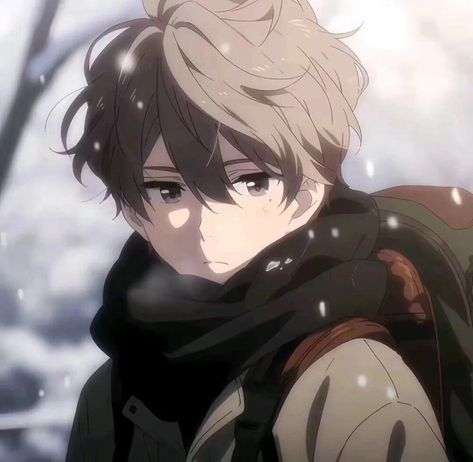 Anime Snow Aesthetic, Feel Photo, Single Pfp, Anime Boy Hair, Anime Boy Sketch, Anime Christmas, Reborn Katekyo Hitman, Christmas Icons, Anime Shadow